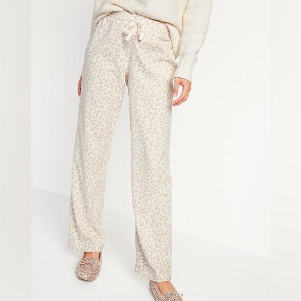 Snow Leopard Pajama Pants